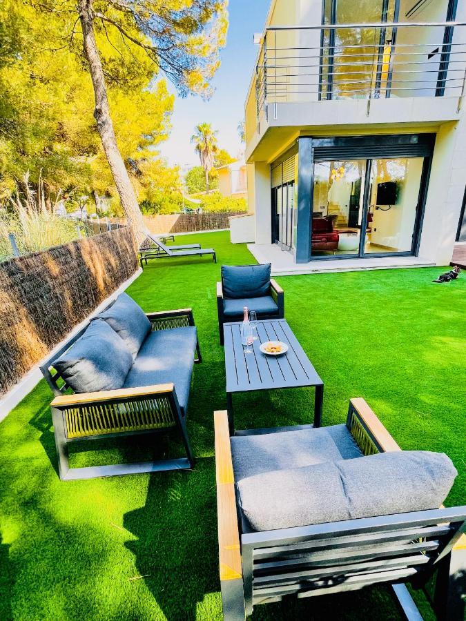Villa Pam Beach House Playa De Muro - 200M To Beach With Hot Tub アルクディア エクステリア 写真