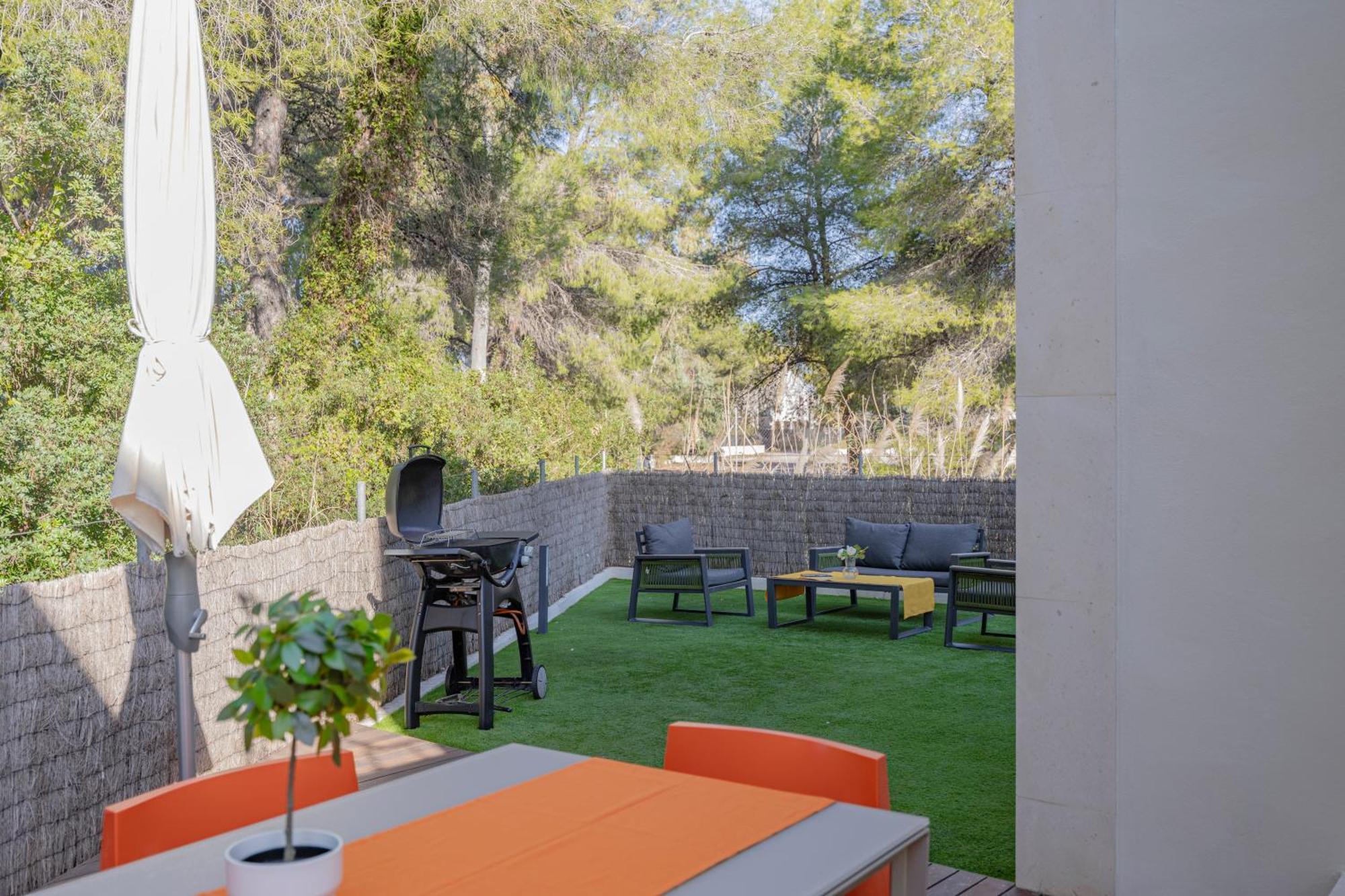 Villa Pam Beach House Playa De Muro - 200M To Beach With Hot Tub アルクディア エクステリア 写真