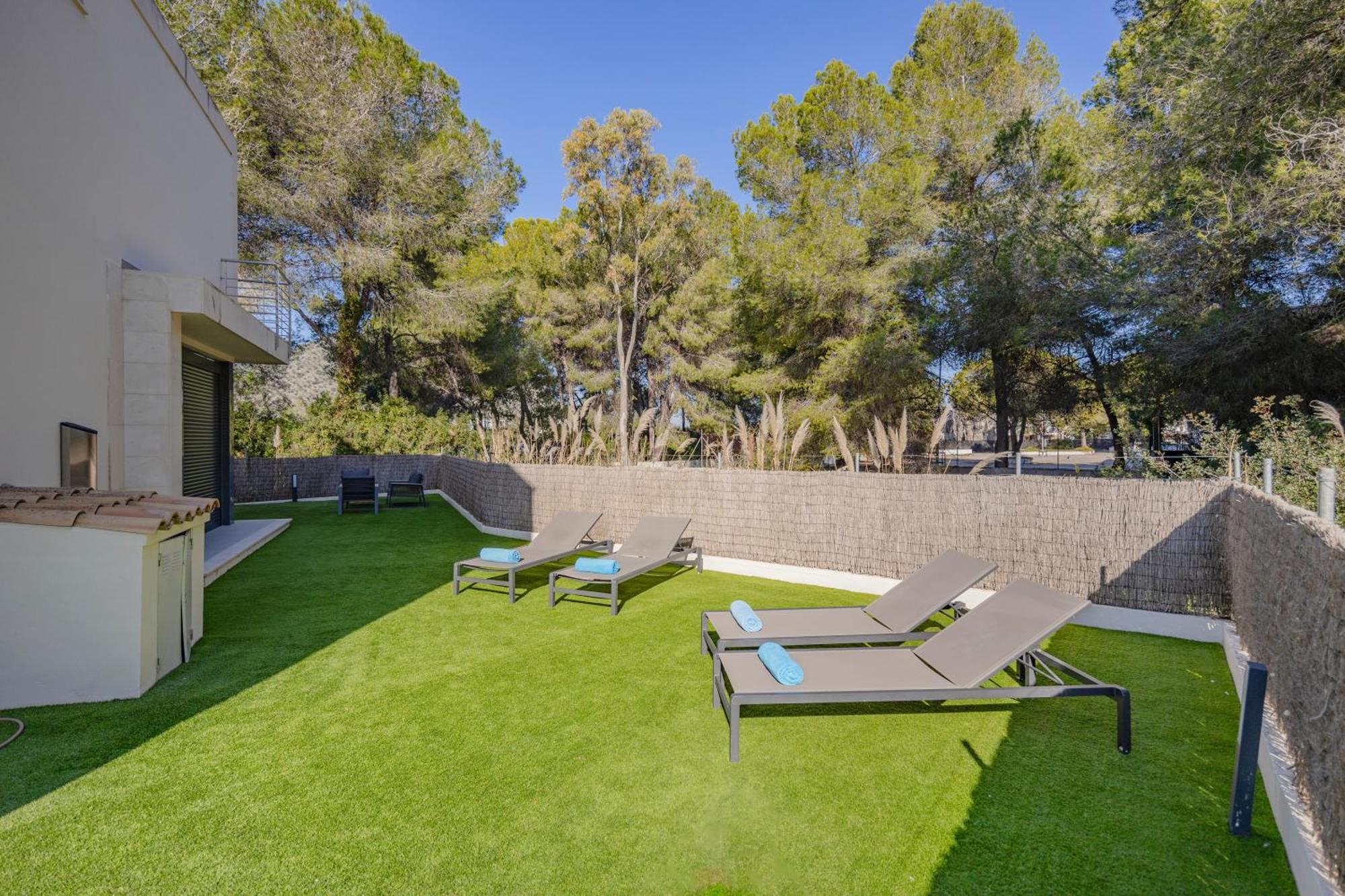 Villa Pam Beach House Playa De Muro - 200M To Beach With Hot Tub アルクディア エクステリア 写真