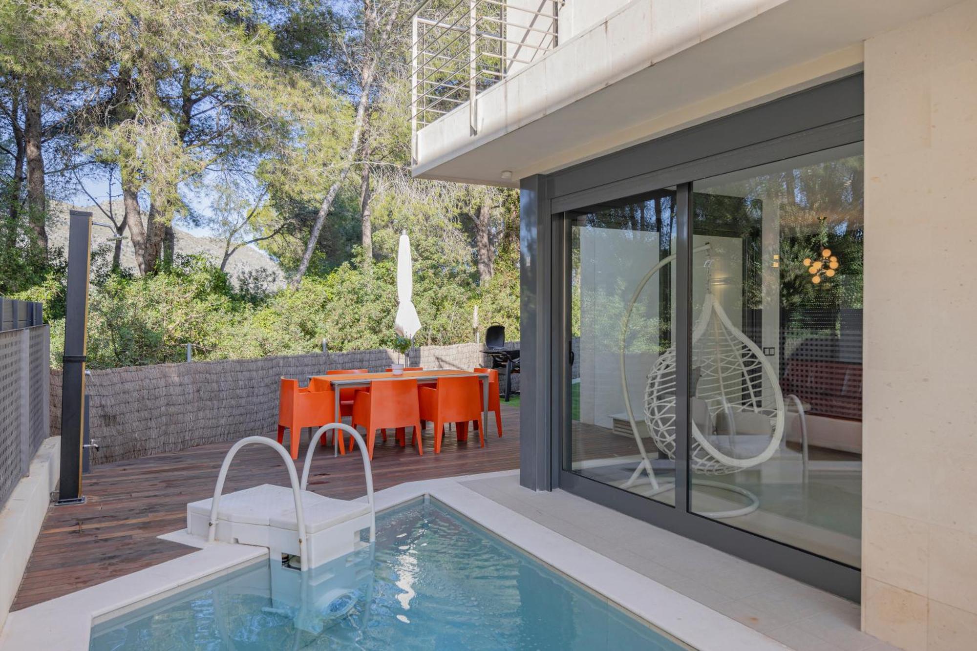 Villa Pam Beach House Playa De Muro - 200M To Beach With Hot Tub アルクディア エクステリア 写真