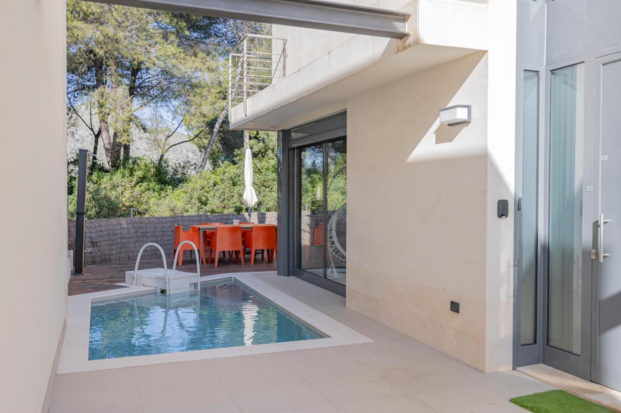 Villa Pam Beach House Playa De Muro - 200M To Beach With Hot Tub アルクディア エクステリア 写真